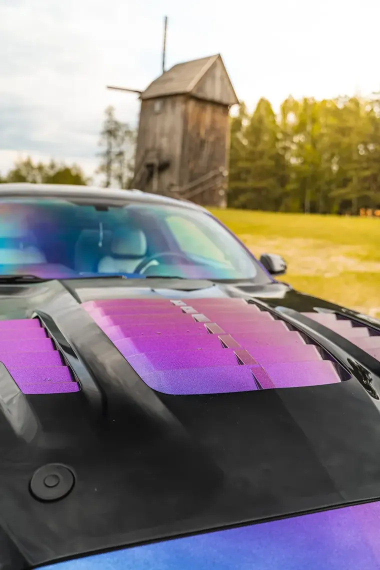 Ford Mustang GT — detal maski